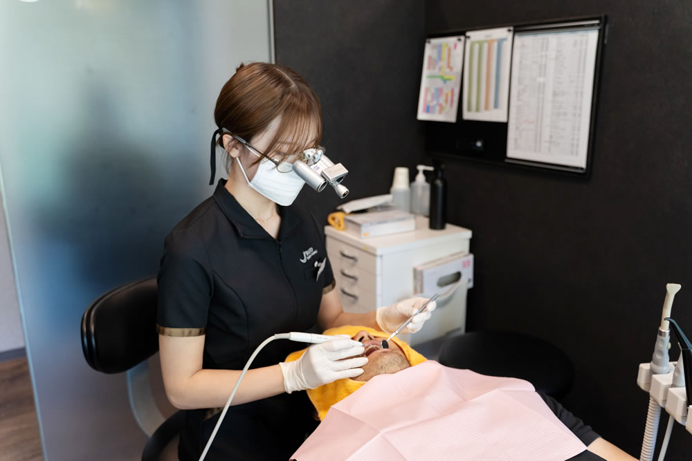定期的にクリーニング・歯科検診を実施